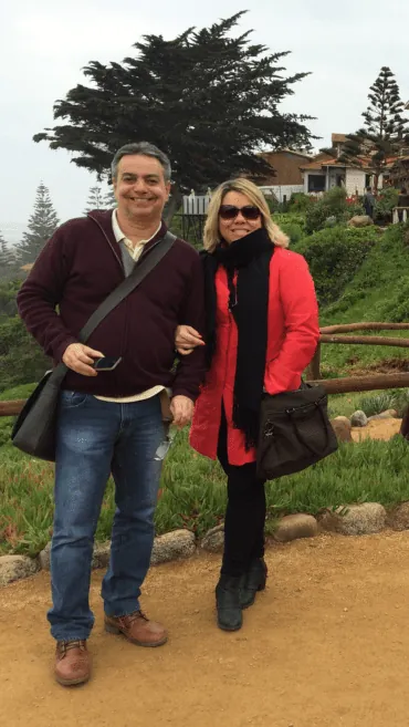Laíse e Fábio, da Ettore Viagens